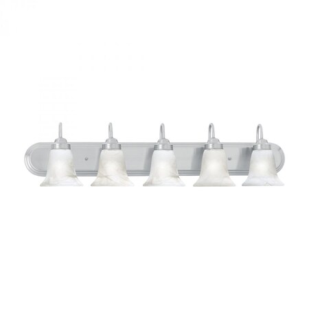Thomas Homestead 5-Light Wall Lamp in Brushed Nickel SL758578